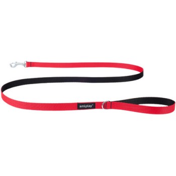 Amiplay- Οδηγός σκύλου TWIST κόκκινο Large 150 x 2cm Amiplay- Οδηγός σκύλου TWIST κόκκινο Large 150 x 2cm