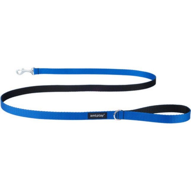 Amiplay- Οδηγός σκύλου TWIST μπλε Large 150 x 2cm Amiplay- Οδηγός σκύλου TWIST μπλε Large 150 x 2cm