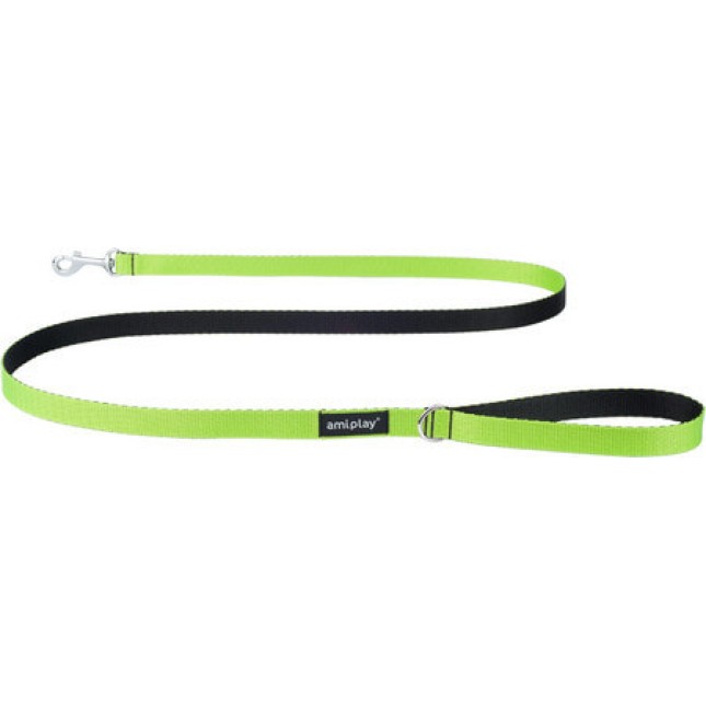 Amiplay- Οδηγός σκύλου TWIST πράσινο Large 150 x 2cm Amiplay- Οδηγός σκύλου TWIST πράσινο Large 150 x 2cm