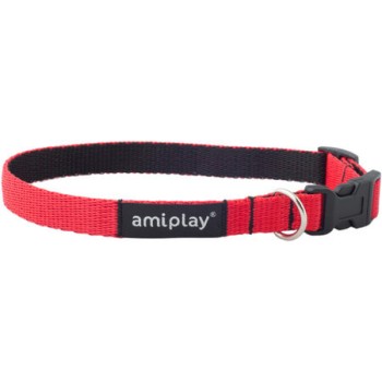 Amiplay-περιλαίμιο σκύλου TWIST κόκκινο Small 20-35 x 1cm Amiplay-περιλαίμιο σκύλου TWIST κόκκινο Small 20-35 x 1cm