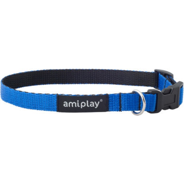 Amiplay-περιλαίμιο σκύλου TWIST μπλε Large 35-50 x 2cm Amiplay-περιλαίμιο σκύλου TWIST μπλε Large 35-50 x 2cm