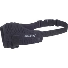 Amiplay-Φίμωτρο AIR μαύρο Medium 17-20 x 25-40 cm