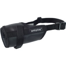 Amiplay-Φίμωτρο μαύρο XSmall 14-17 x 17-28 cm Amiplay-Φίμωτρο μαύρο XSmall 14-17 x 17-28 cm