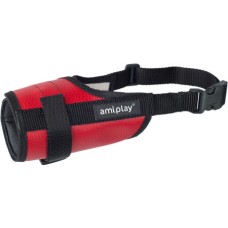 Amiplay-Φίμωτρο κόκκινο XSmall 14-17 x 17-28 cm Amiplay-Φίμωτρο κόκκινο XSmall 14-17 x 17-28 cm