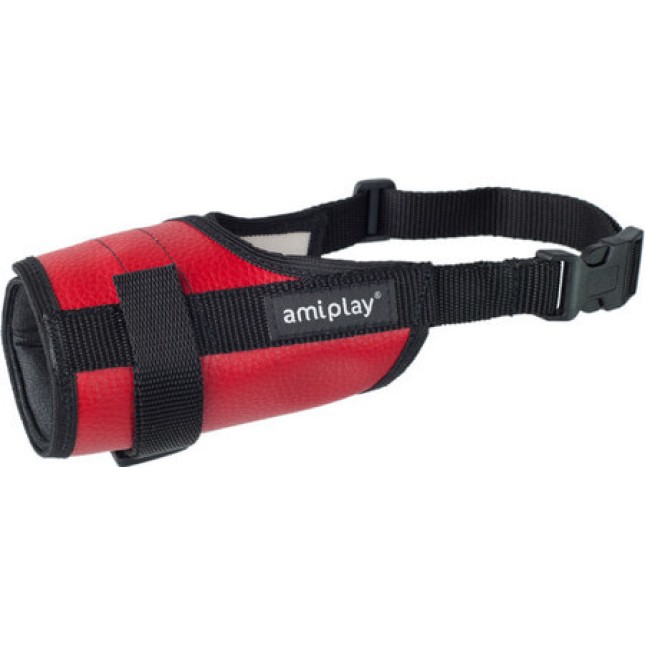 Amiplay-Φίμωτρο κόκκινο Small 16-20 x 20-30 cm Amiplay-Φίμωτρο κόκκινο Small 16-20 x 20-30 cm
