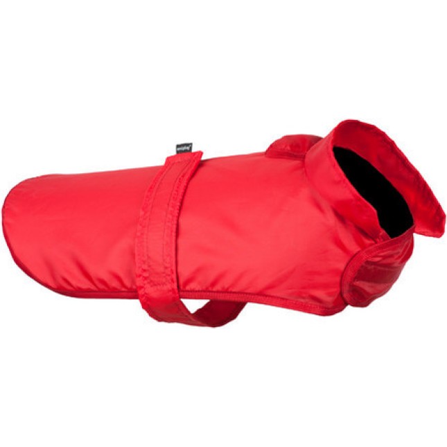 Amiplay- Αδιάβροχο για σκύλους BRISTOL κόκκινο πρακτικό και ιδανικό για βροχερές μέρες
