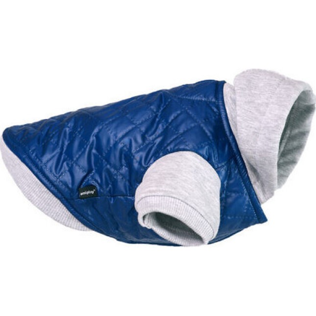 Amiplay-μπουφάν με κουκούλα για σκύλους BOSTON μπλε  29cm