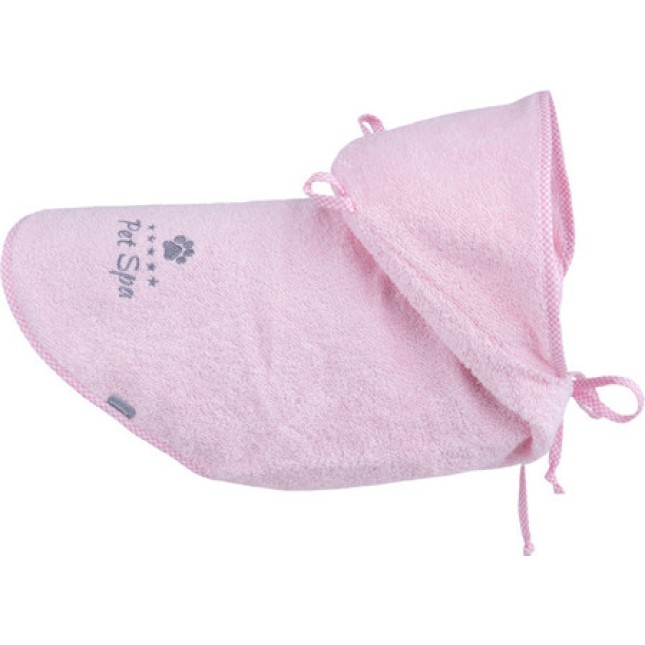 Amiplay-μπουρνούζι μπάνιου για σκύλους SPA ροζ 30 cm Amiplay-μπουρνούζι μπάνιου για σκύλους SPA ροζ 30 cm