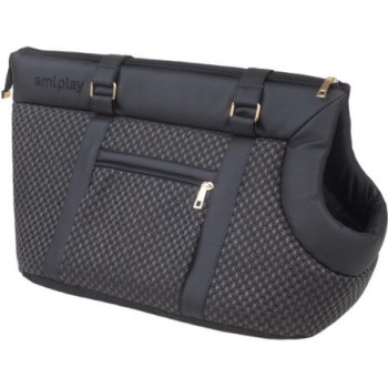 Amiplay-Τσάντα μεταφοράς MORGAN μαύρη Small 35 x 21 x 24 cm Amiplay-Τσάντα μεταφοράς MORGAN μαύρη Small 35 x 21 x 24 cm