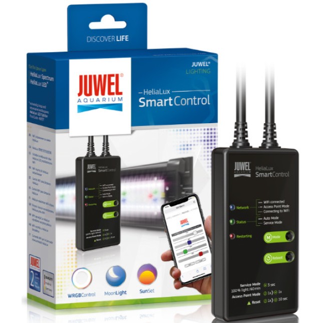 Juwel WiFi μονάδα ελέγχου για προγραμματισμό έως δύο HeliaLux Spectrum Juwel WiFi μονάδα ελέγχου για προγραμματισμό έως δύο HeliaLux Spectrum