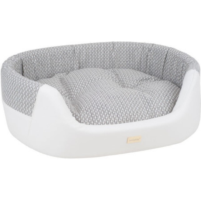 Amiplay-Κρεβάτι Ellipse 2 σε 1 MORGAN άσπρο Large 73x64x22cm Amiplay-Κρεβάτι Ellipse 2 σε 1 MORGAN άσπρο Large 73x64x22cm