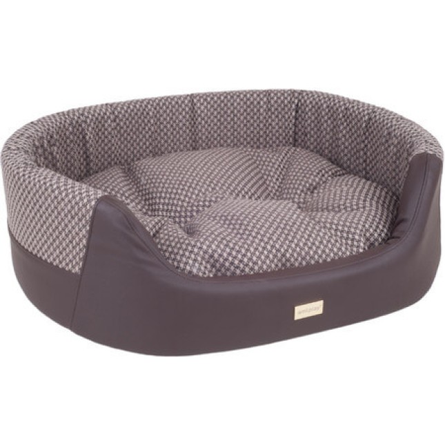 Amiplay-Κρεβάτι Ellipse 2 σε 1 MORGAN καφέ Small 54x45x16cm Amiplay-Κρεβάτι Ellipse 2 σε 1 MORGAN καφέ Small 54x45x16cm