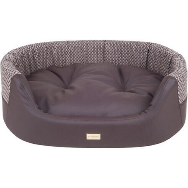 Amiplay-Κρεβάτι Ellipse 2 σε 1 MORGAN καφέ Small 54x45x16cm Amiplay-Κρεβάτι Ellipse 2 σε 1 MORGAN καφέ Small 54x45x16cm