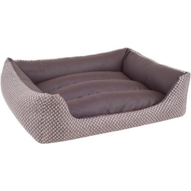 Amiplay-Καναπές/Κρεβάτι ZipClean 4 in 1 MORGAN καφέ Medium 68x56x18cm Amiplay-Καναπές/Κρεβάτι ZipClean 4 in 1 MORGAN καφέ Medium 68x56x18cm