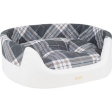 Amiplay-Κρεβάτι Ellipse για σκυλάκια 2 σε 1 KENT άσπρο Small 54 x 45 x 16 cm Amiplay-Κρεβάτι Ellipse για σκυλάκια 2 σε 1 KENT άσπρο Small 54 x 45 x 16 cm
