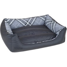 Amiplay-Καναπές/Κρεβάτι για σκυλάκια ZipClean 4 in 1 KENT μαύρο Large 78x64x19cm Amiplay-Καναπές/Κρεβάτι για σκυλάκια ZipClean 4 in 1 KENT μαύρο Large 78x64x19cm