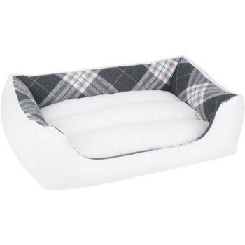 Amiplay-Καναπές/Κρεβάτι για σκυλάκια ZipClean 4 in 1 KENT άσπρο Small 58x46x17cm Amiplay-Καναπές/Κρεβάτι για σκυλάκια ZipClean 4 in 1 KENT άσπρο Small 58x46x17cm