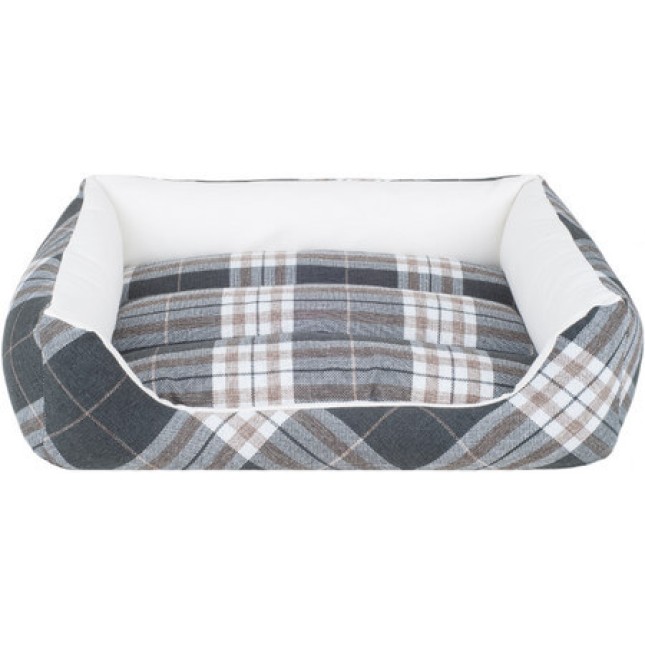 Amiplay-Καναπές/Κρεβάτι για σκυλάκια ZipClean 4 in 1 άσπρο KENT αποσυναρμολογείτε και πλένετε εύκολα