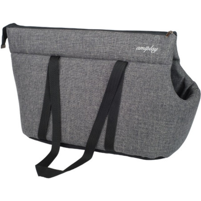 Amiplay-Τσάντα Μεταφοράς Palermo Large σκούρο γκρι 42 x 26 x 30 cm Amiplay-Τσάντα Μεταφοράς Palermo Large σκούρο γκρι 42 x 26 x 30 cm