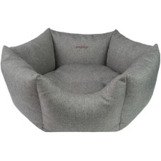Amiplay- Κρεβάτι για σκύλους Crown PALERMO ανοικτό γκρι Medium 58 [o] x 23 cm