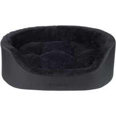 Amiplay Κρεβάτι για σκυλάκια Ellipse ASPEN μαύρο Medium 64 x 55 x 19 cm