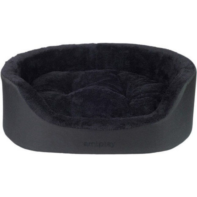 Amiplay Κρεβάτι για σκυλάκια Ellipse ASPEN μαύρο Medium 64 x 55 x 19 cm Amiplay Κρεβάτι για σκυλάκια Ellipse ASPEN μαύρο Medium 64 x 55 x 19 cm