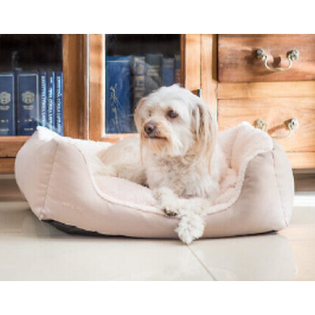 Amiplay Καναπές/Κρεβάτι για σκυλάκια ASPEN μαύρο είναι ένα άνετο κομψό κρεβάτι για σκύλο σας