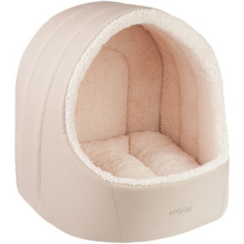 Amiplay Κρεβατάκι Σπηλιά Οβάλ ASPEN μπεζ Large 44 x 44 x 46 cm Amiplay Κρεβατάκι Σπηλιά Οβάλ ASPEN μπεζ Large 44 x 44 x 46 cm