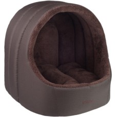 Amiplay Κρεβατάκι Σπηλιά Οβάλ ASPEN καφέ Small 36 x 36 x 35 cm