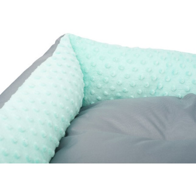 Amiplay Καναπές/Κρεβάτι BABYDOLL ένα άνετο κρεβάτι με μαξιλάρι διπλής όψεως μέντα