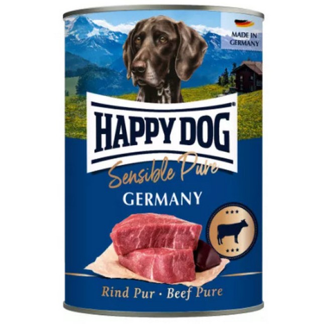 Happy Dog κονσέρβα με 100% ζωική πρωτεΐνη από βοδινό Grainfree 800g Happy Dog κονσέρβα με 100% ζωική πρωτεΐνη από βοδινό Grainfree 800g