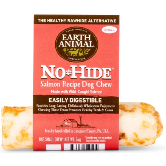 Earth Animal No-Hide Κόκκαλο σολομός απίστευτα νόστιμο μάσημα Earth Animal No-Hide Κόκκαλο σολομός απίστευτα νόστιμο μάσημα