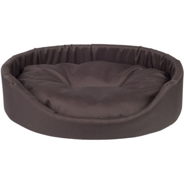 Amiplay-Κρεβάτι Οβάλ για σκυλάκια BASIC καφέ Medium 52 x 44 x 14 cm Amiplay-Κρεβάτι Οβάλ για σκυλάκια BASIC καφέ Medium 52 x 44 x 14 cm