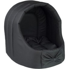Amiplay Κρεβατάκι Σπηλιά Οβάλ BASIC είναι ένα εξαιρετικό κρεβάτι για σκυλάκια και γατούλες μαύρο