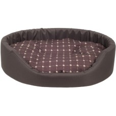 Amiplay-Κρεβάτι Οβάλ για σκυλάκια FUN καφέ Large 58 x 50 x 15 cm Amiplay-Κρεβάτι Οβάλ για σκυλάκια FUN καφέ Large 58 x 50 x 15 cm