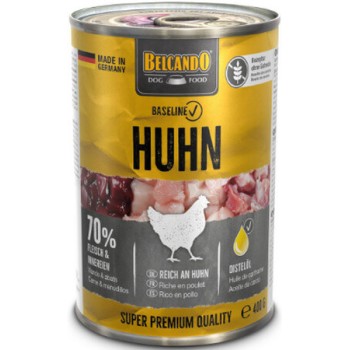Belcando Baseline κοτόπουλο πλήρη υγρή τροφή για σκύλους 400gr Belcando Baseline κοτόπουλο πλήρη υγρή τροφή για σκύλους 400gr