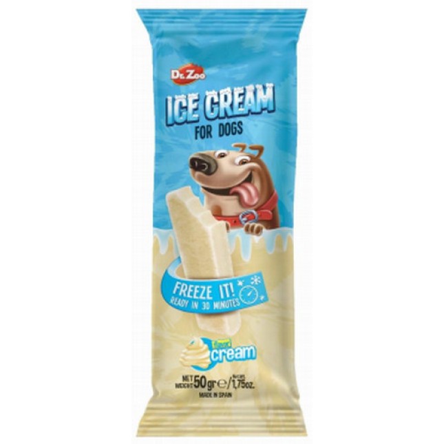 Dr. Zoo Παγωτό Σκύλου με Γεύση Κρέμας 50gr Dr. Zoo Παγωτό Σκύλου με Γεύση Κρέμας 50gr