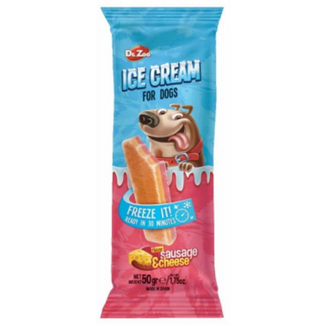 Dr. Zoo Παγωτό Σκύλου με Γεύση τυρί 50gr