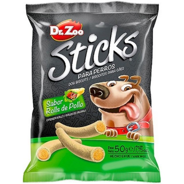 Dr. Zoo Απαλές λιχουδιές με γεύση κοτόπουλου 50gr Dr. Zoo Απαλές λιχουδιές με γεύση κοτόπουλου 50gr