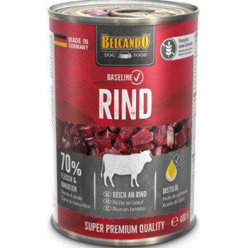 Belcando Baseline πλήρη υγρή τροφή με μοσχάρι για σκύλους 400gr Belcando Baseline πλήρη υγρή τροφή με μοσχάρι για σκύλους 400gr