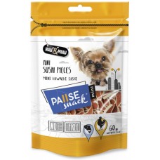 Hobbyhurt Hau & Miau λιχουδιά με κομματάκια μίνι σούσι 60gr Hobbyhurt Hau & Miau λιχουδιά με κομματάκια μίνι σούσι 60gr