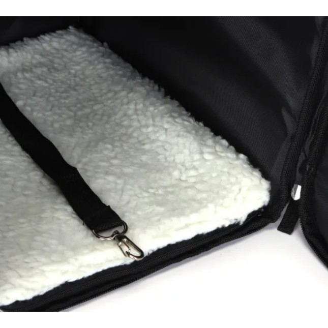 Nobleza Μαύρη τσάντα μεταφοράς 32x25x42cm Nobleza Μαύρη τσάντα μεταφοράς 32x25x42cm