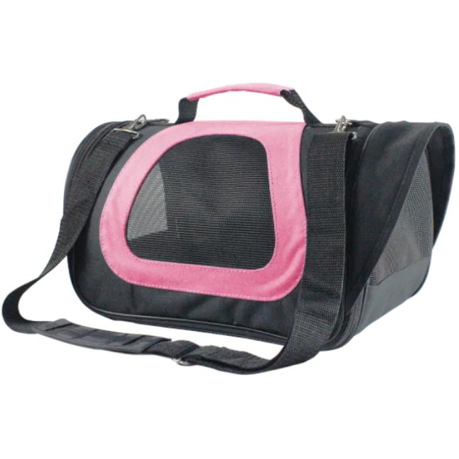 Nobleza Ροζ Τσάντα Μεταφοράς 40x23x24cm Nobleza Ροζ Τσάντα Μεταφοράς 40x23x24cm