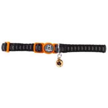 Hunter Περιλαίμιο γάτας μαύρο με ρίγες 23mmx10mm Hunter Περιλαίμιο γάτας μαύρο με ρίγες 23mmx10mm