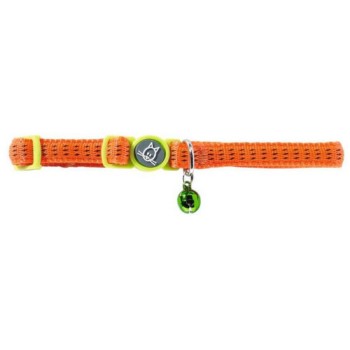 Hunter Περιλαίμιο γάτας πορτοκαλί με ρίγες 23mmx10mm Hunter Περιλαίμιο γάτας πορτοκαλί με ρίγες 23mmx10mm