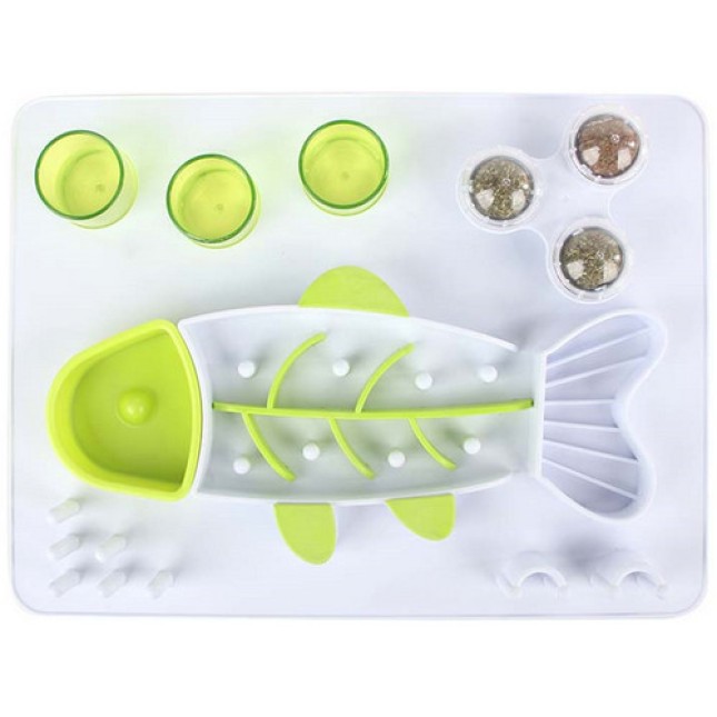 AFP Εκπαιδευτικό παιχνίδι γάτας Interactive Enjoy the Fish 30x23x5cm AFP Εκπαιδευτικό παιχνίδι γάτας Interactive Enjoy the Fish 30x23x5cm