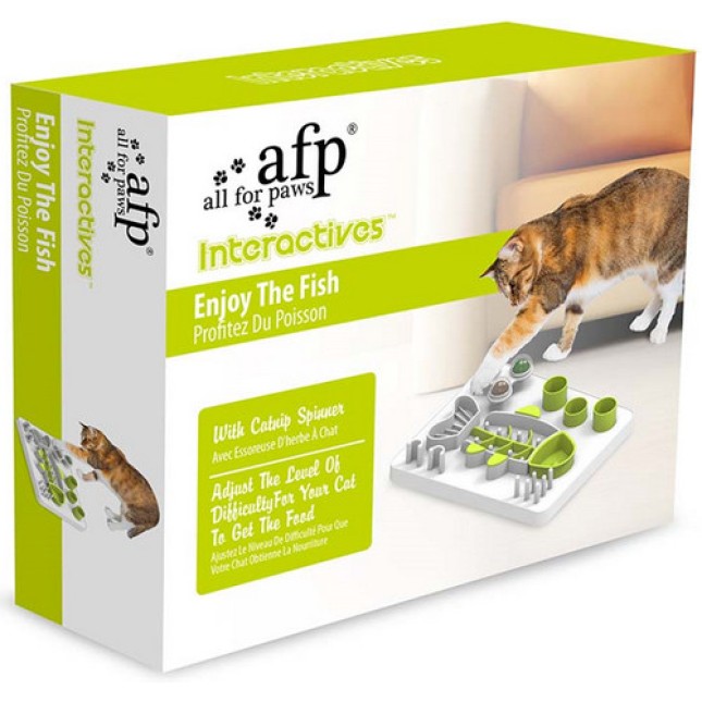 AFP Εκπαιδευτικό παιχνίδι γάτας Interactive Enjoy the Fish 30x23x5cm AFP Εκπαιδευτικό παιχνίδι γάτας Interactive Enjoy the Fish 30x23x5cm
