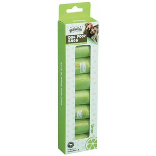 Pawise Ρολό Σακούλας Συλλογής περιττωμάτων Spice Lime 8 ρολά (15 σακούλες / ρολό) Pawise Ρολό Σακούλας Συλλογής περιττωμάτων Spice Lime 8 ρολά (15 σακούλες / ρολό)