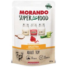 Morando super food dog adult mousse πάπια 80gr Morando super food dog adult mousse πάπια 80gr