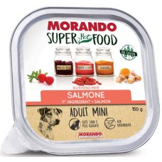 Morando super food dog adult mini πατε σολομός 150gr